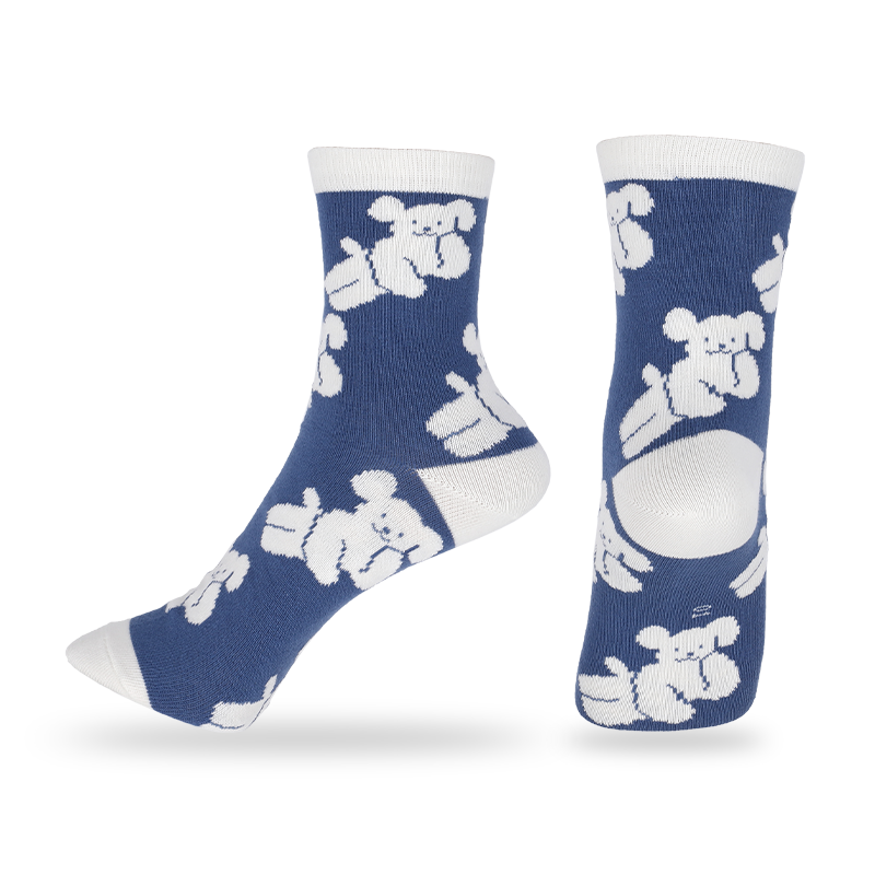 Robe à motifs jacquard riche en coton à la mode pour hommes, chaussettes décontractées invisibles sans couture