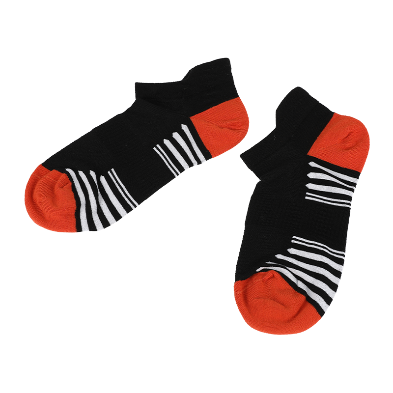 Vente chaude dames soutien de la voûte plantaire des orteils cousus en Y chaussettes à la cheville avec étiquette blister