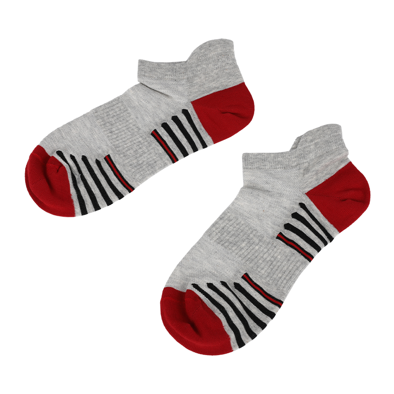 Vente chaude dames soutien de la voûte plantaire des orteils cousus en Y chaussettes à la cheville avec étiquette blister