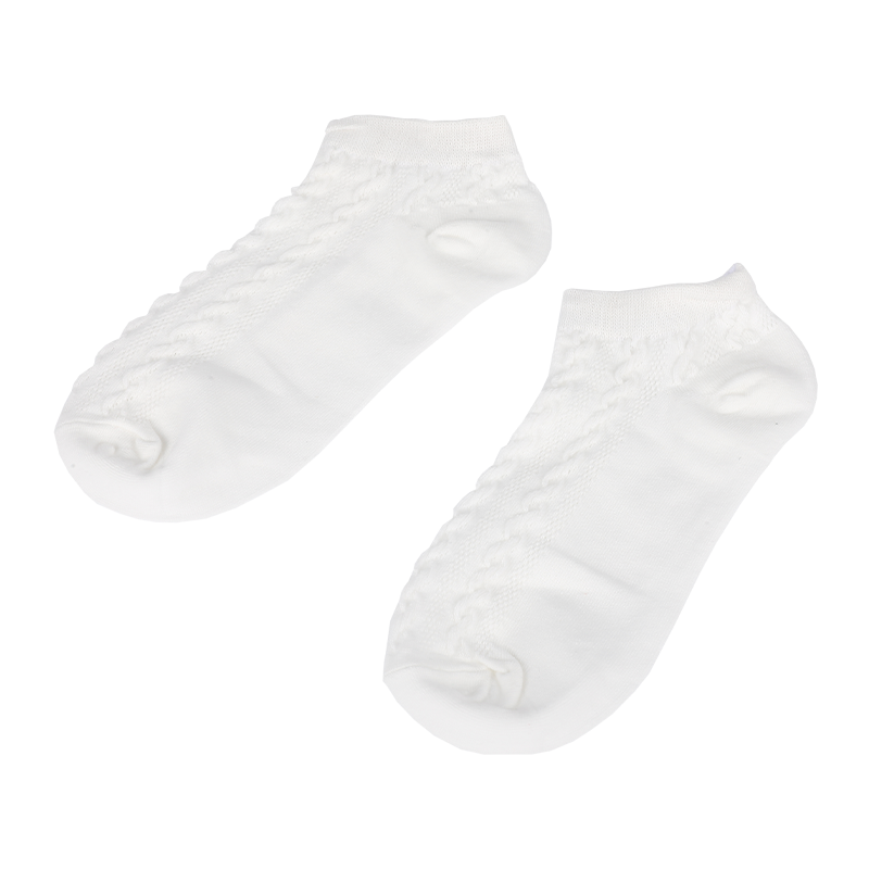 Vente en gros ou sur mesure dames rayures classiques, chaussettes basses à carreaux