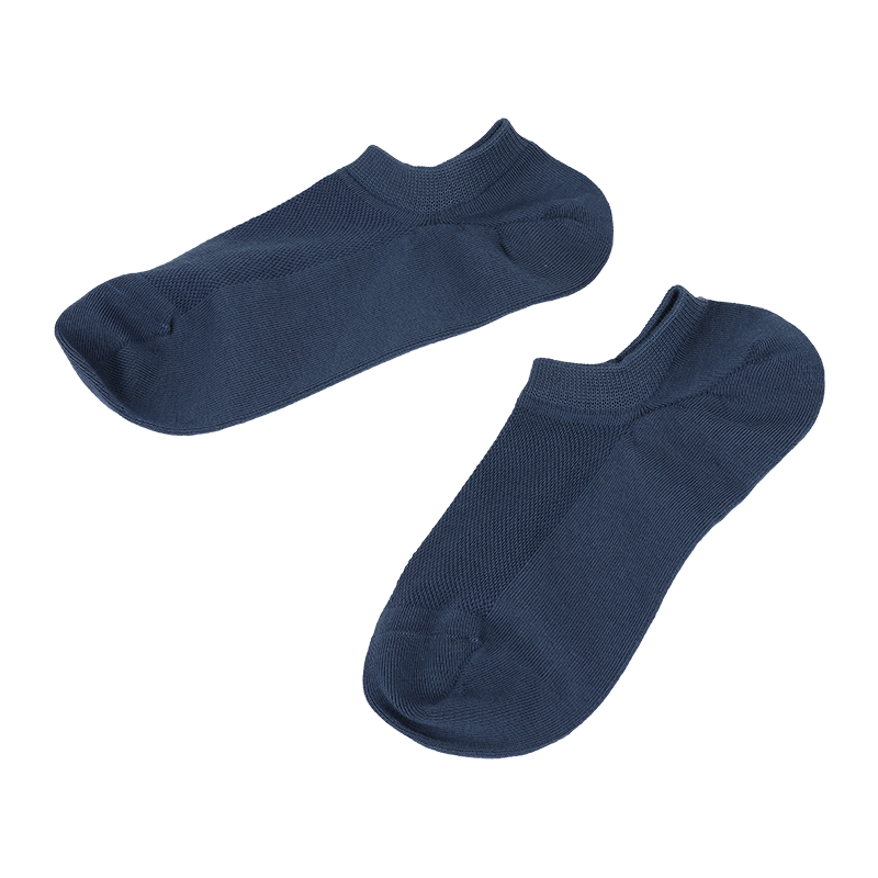 Chaussettes invisibles classiques pour femmes en maille respirante avec cou-de-pied cousu en U