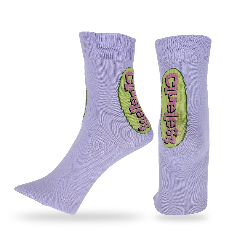 Couleurs et motifs personnalisés pour hommes chaussettes classiques avec lettres