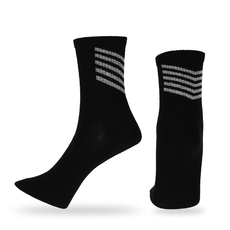 Vente en gros ou sur mesure hommes basket-ball classique camping jogging boxe tennis baseball golf et alpinisme sport chaussettes avec rayures à l'arrière