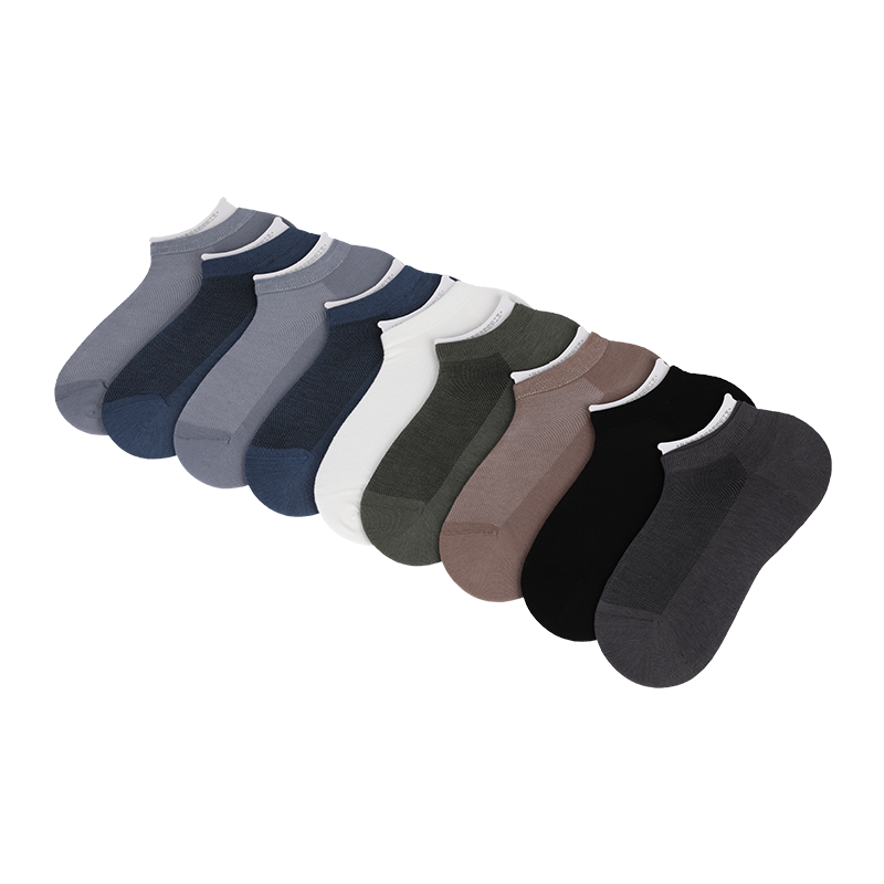 Chaussettes de baskets invisibles en maille respirante classiques pour hommes en gros ou sur mesure à bas prix