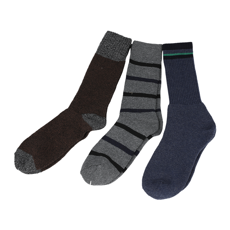 Chaussettes de travail thermiques d'hiver à coussin éponge de base pour le marché australien