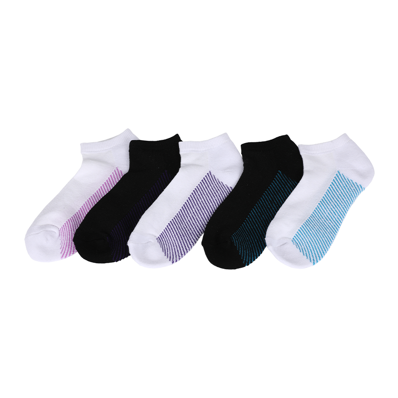 Chaussettes athlétiques absorbant la transpiration semi-coussinées à séchage rapide